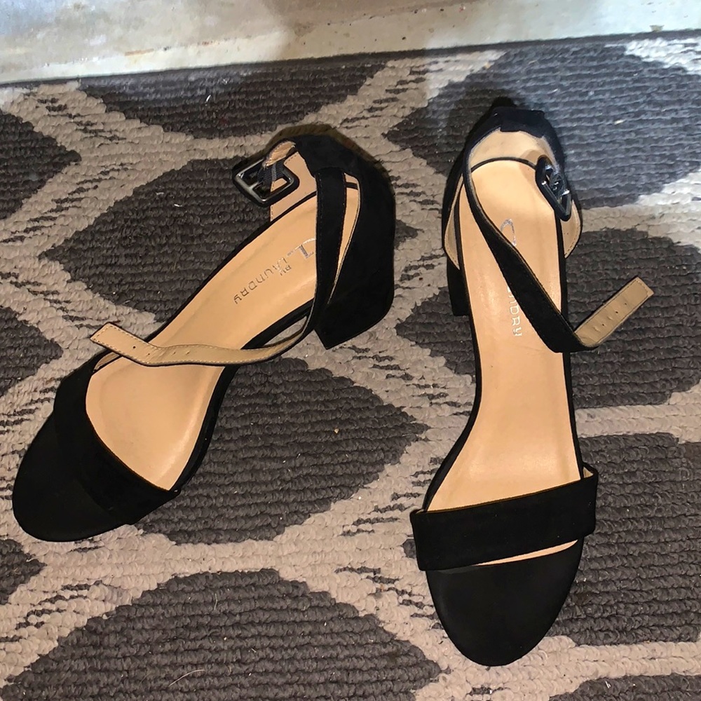 Size 9 1/2 Black Heels